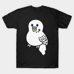 Cute White Budgie T-Shirt